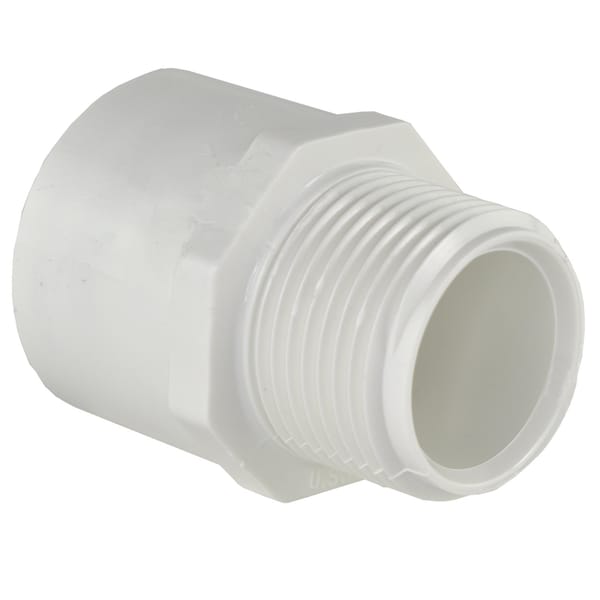 Charlotte Pipe And Foundry Charlotte Pipe Schedule 40 1 in. Slip X 1 in. D MPT PVC Pipe Adapter 1 pk PVC 02109 1000 - main